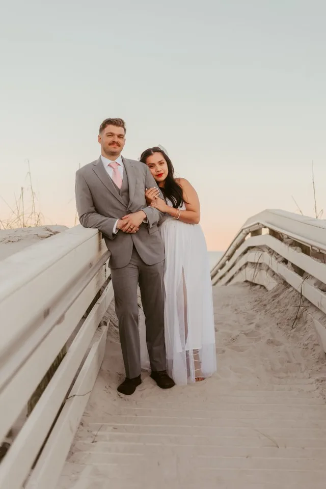 Montana and his wife in Jacksonville, FL