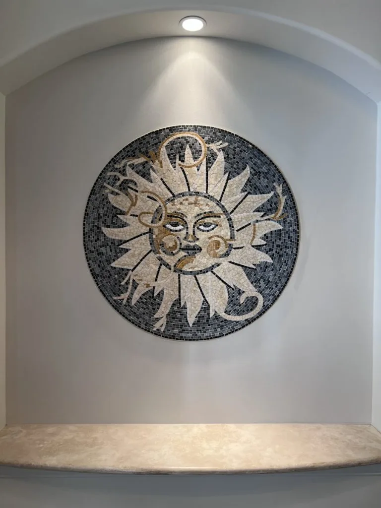 Decorative Tile Medallion Installation project photo in Jacksonville, FL