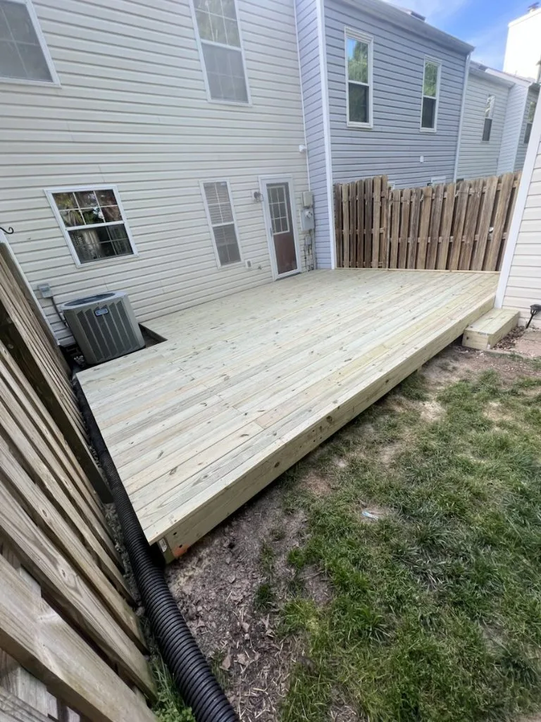 Deck Build project photo in Jacksonville, FL