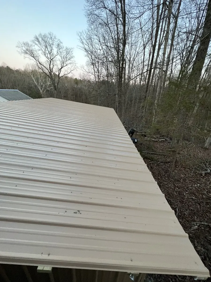 Shed Siding Update after the work was completed
