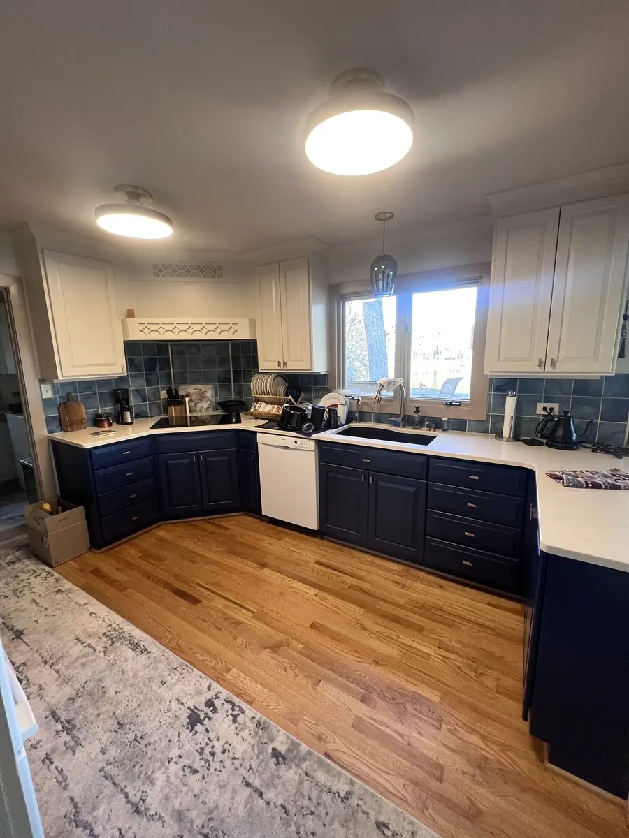 After photo 3 of the kitchen countertops & backsplash