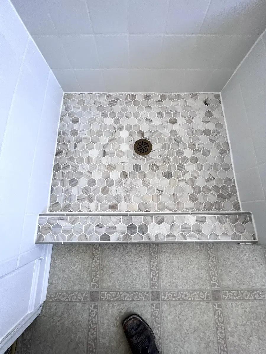 After photo 3 of the custom shower rebuild