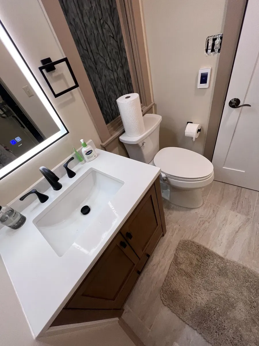 After photo 4 of the full bathroom renovation