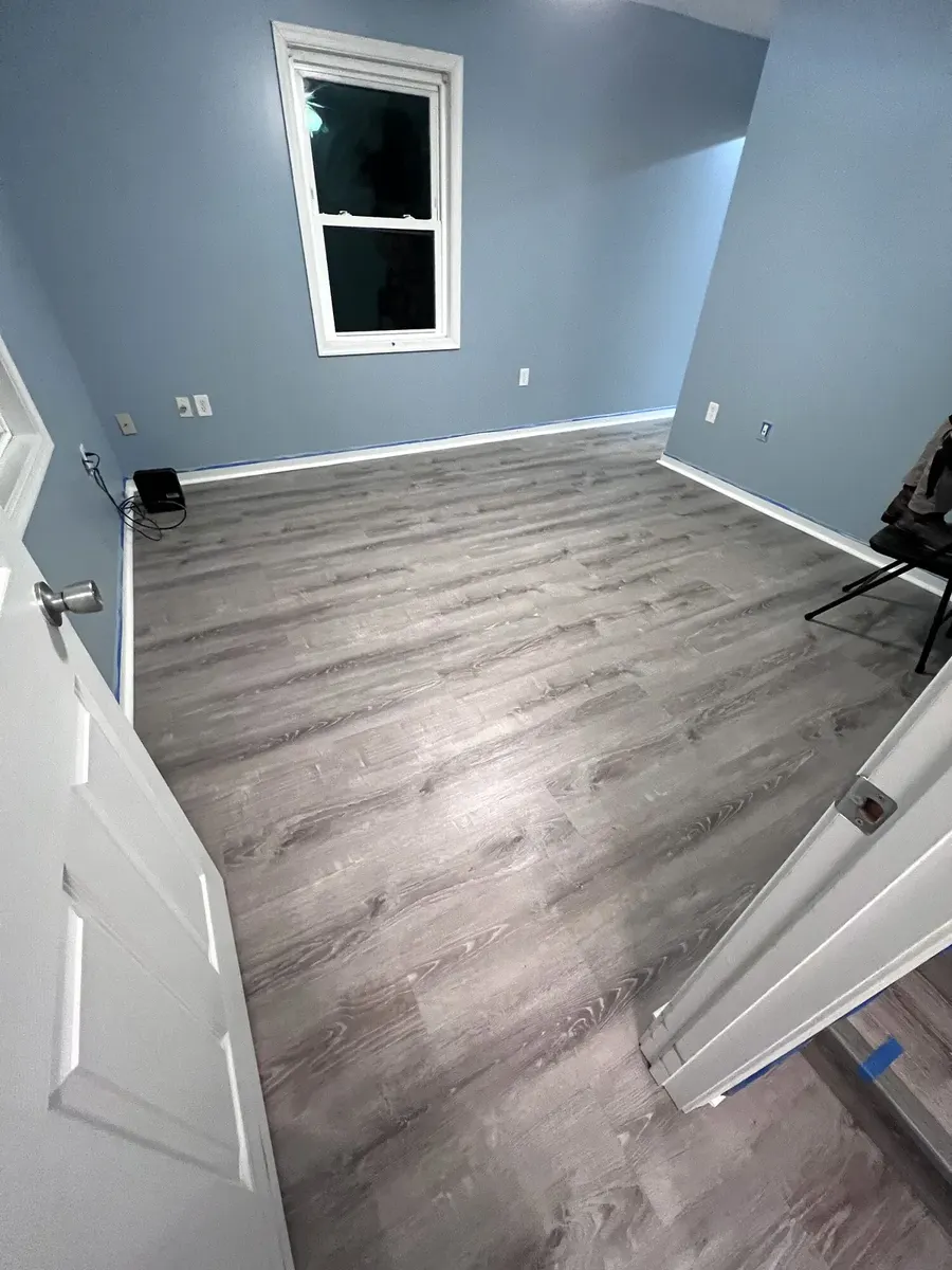 Completed whole-home lvp flooring