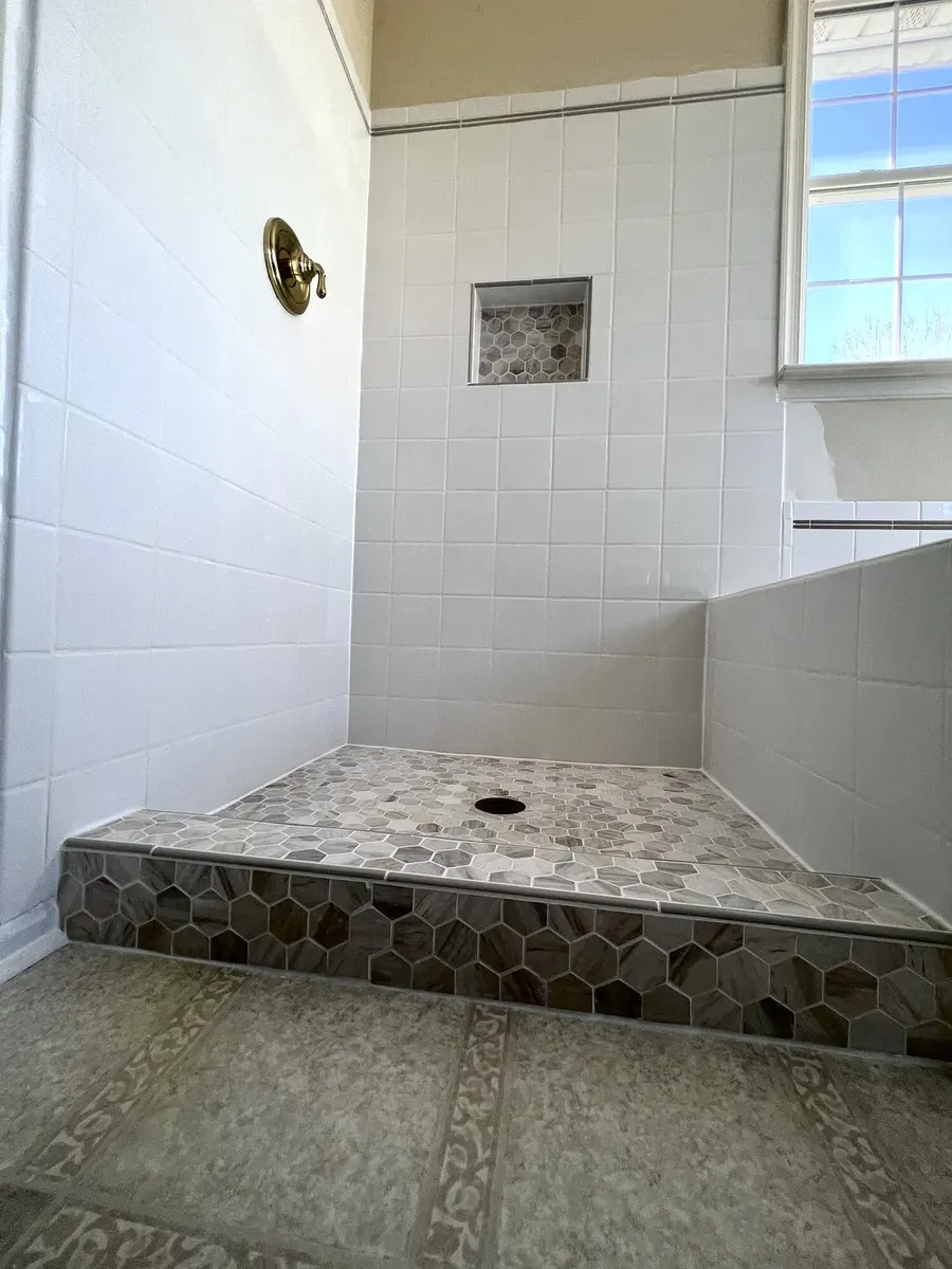 After photo 4 of the custom shower rebuild