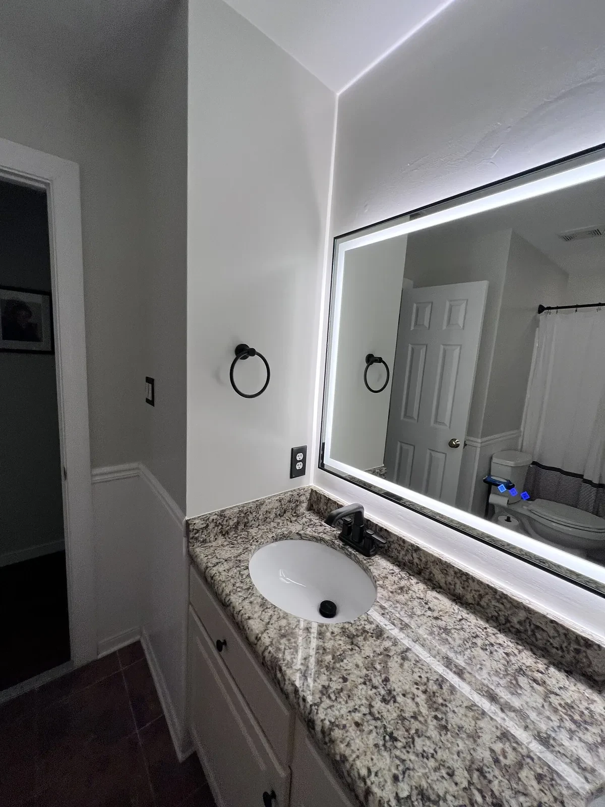 Completed two-bathroom update