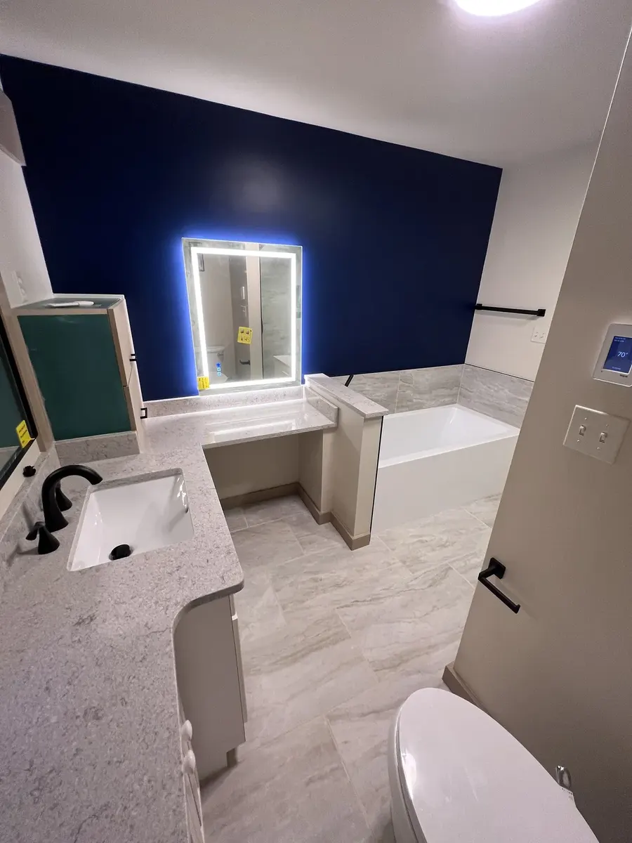 After photo 7 of the primary bathroom remodel