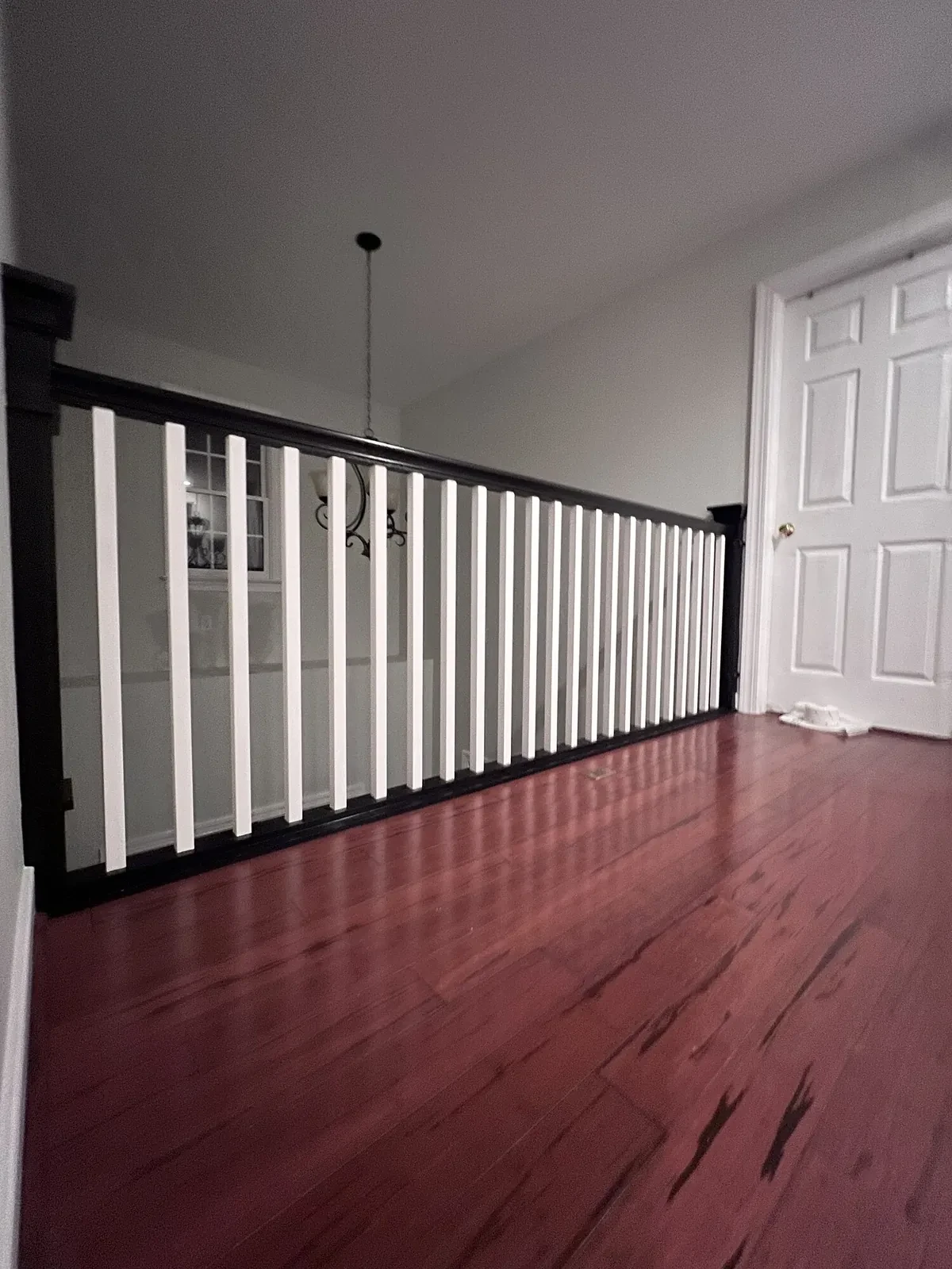 After photo 9 of the stair railing and baluster update