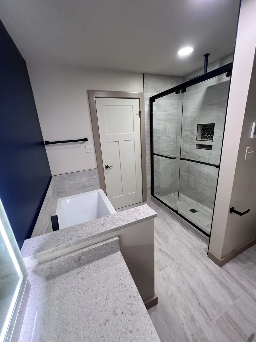 After photo 9 of the primary bathroom remodel