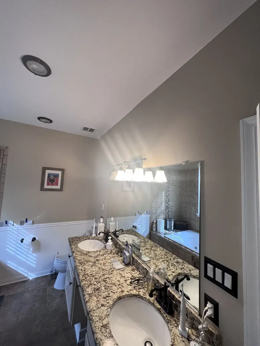 Two-Bathroom Update before the work