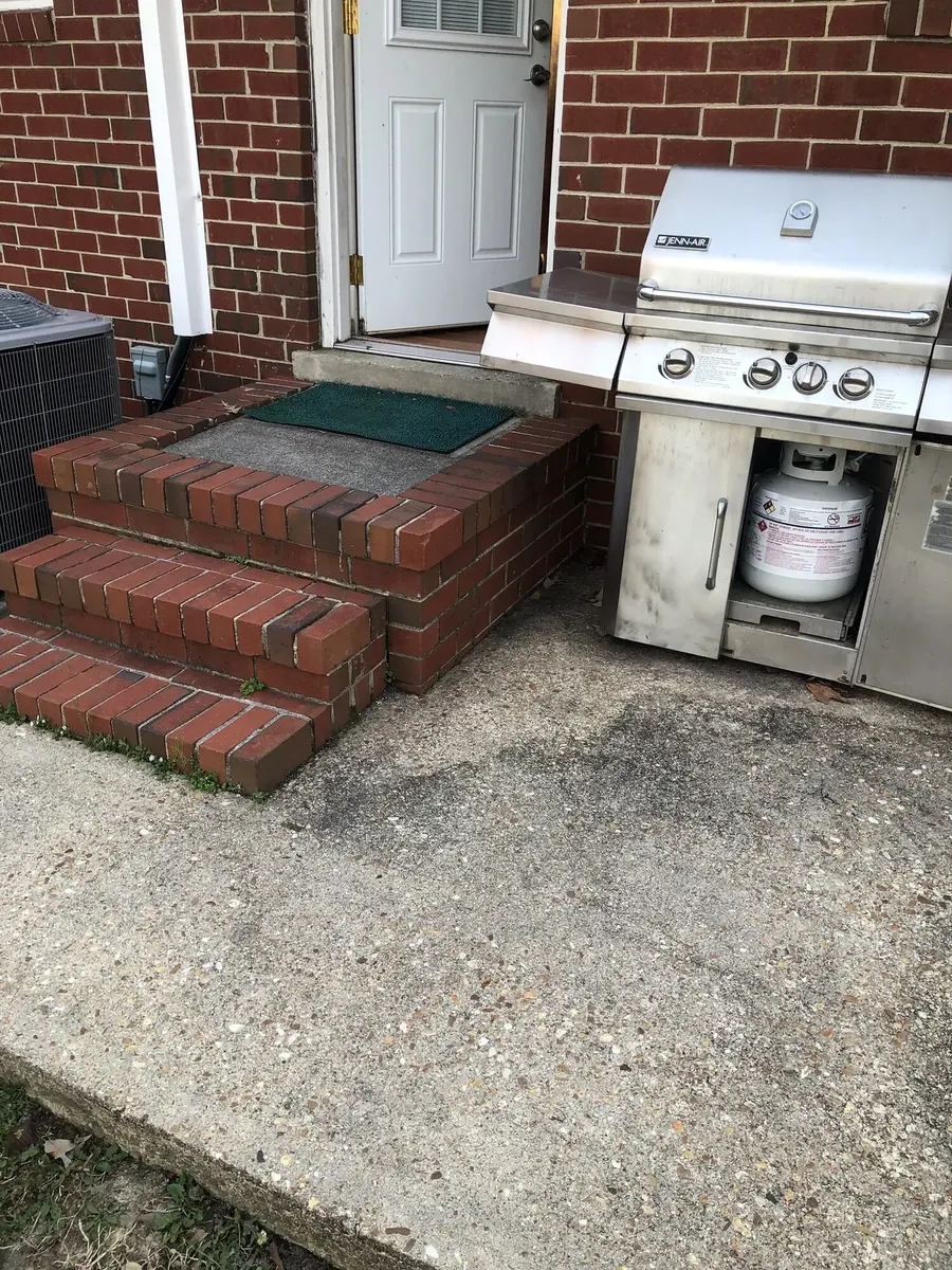 Before photo 2 of the wheelchair ramp