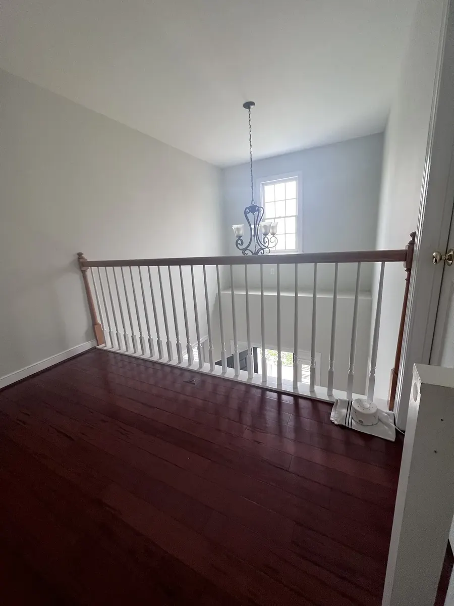Before photo 4 of the stair railing and baluster update