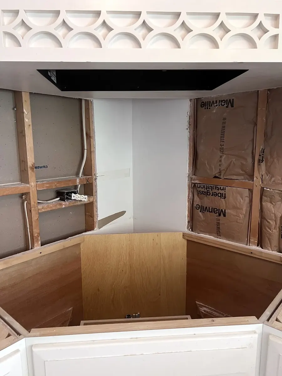 During photo 1 of the kitchen countertops & backsplash