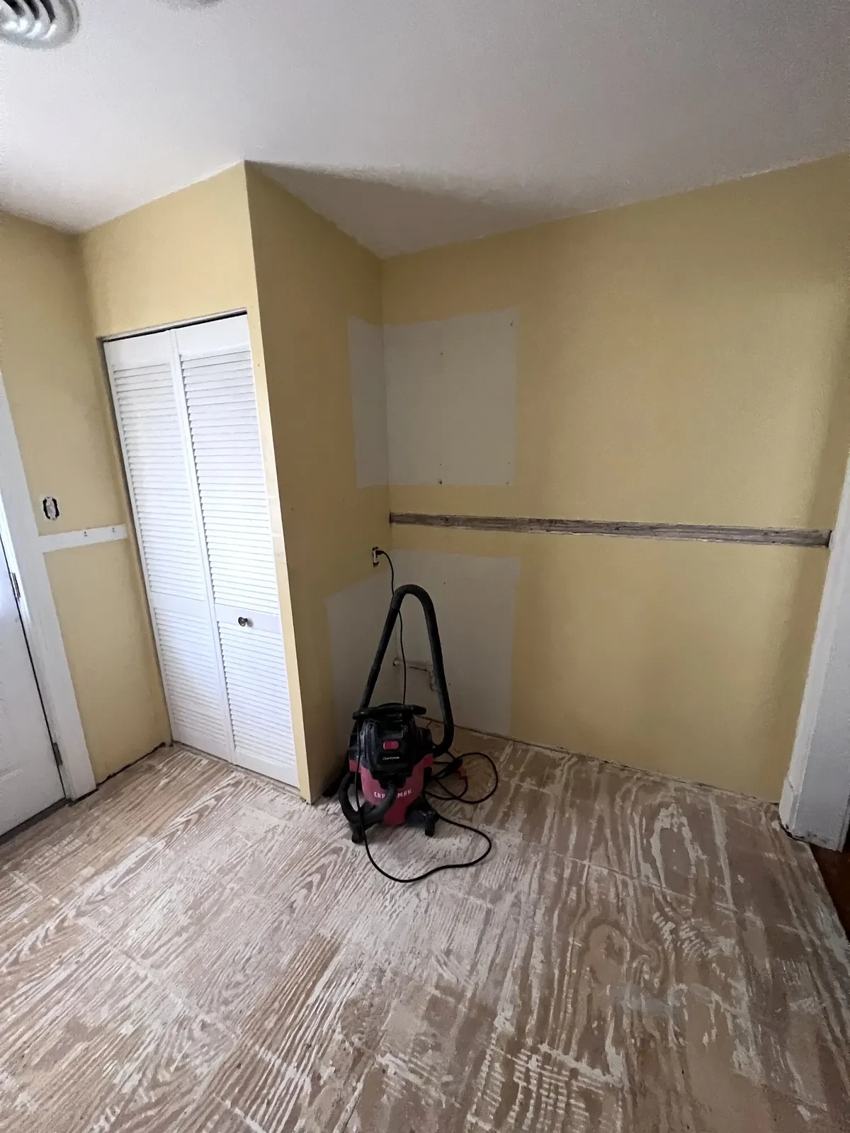 During photo 2 of the full kitchen remodel