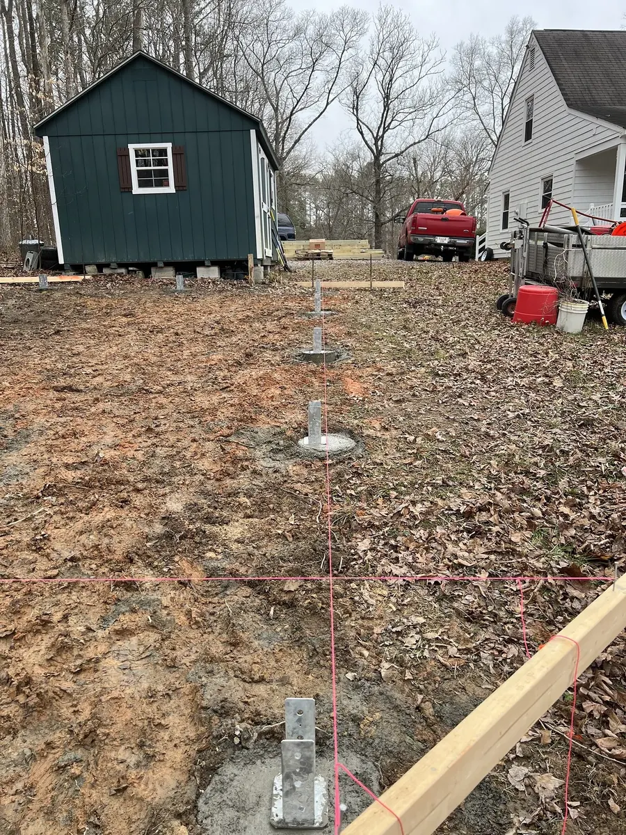 During photo 4 of the shed siding update