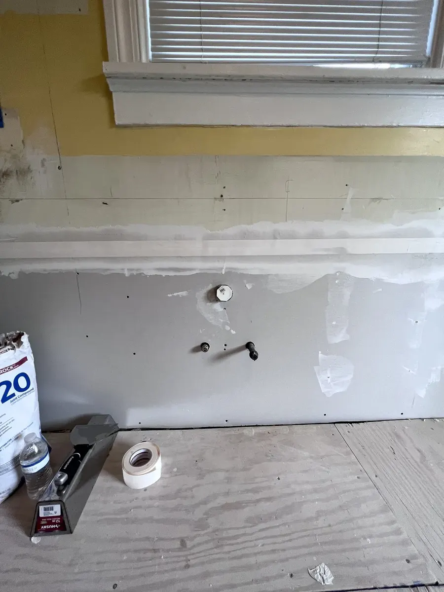 During photo 5 of the full kitchen remodel