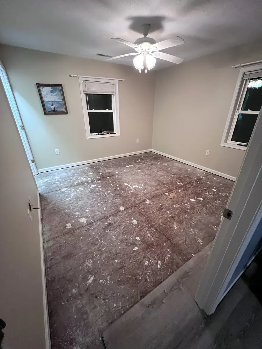 During photo 5 of the whole-home lvp flooring