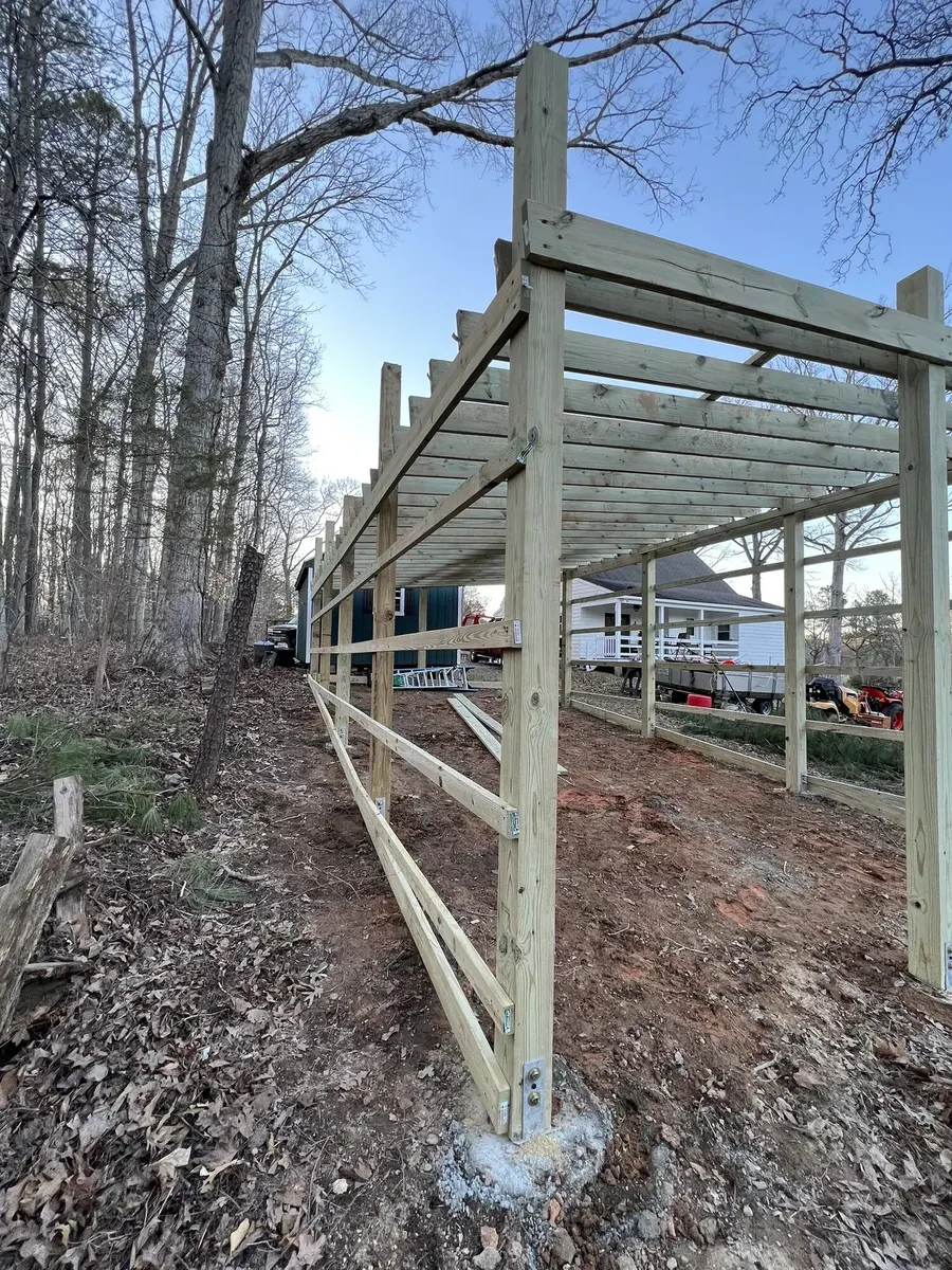 During photo 9 of the shed siding update