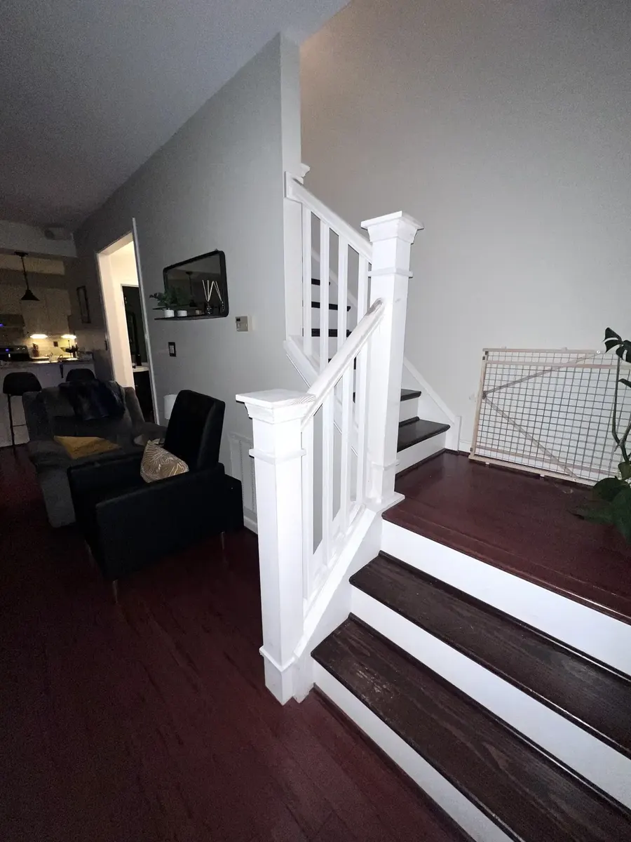 During photo 12 of the stair railing and baluster update