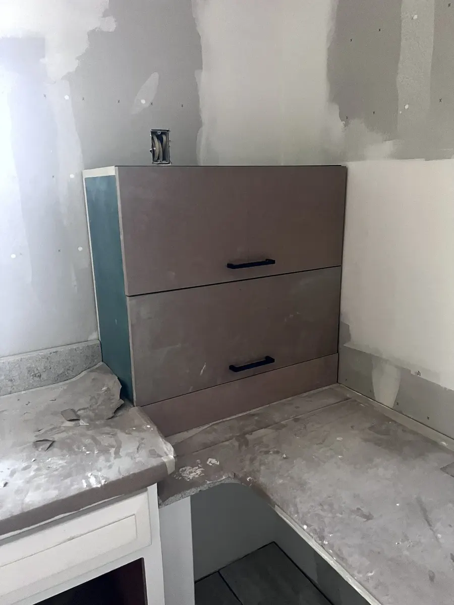 During photo 20 of the primary bathroom remodel