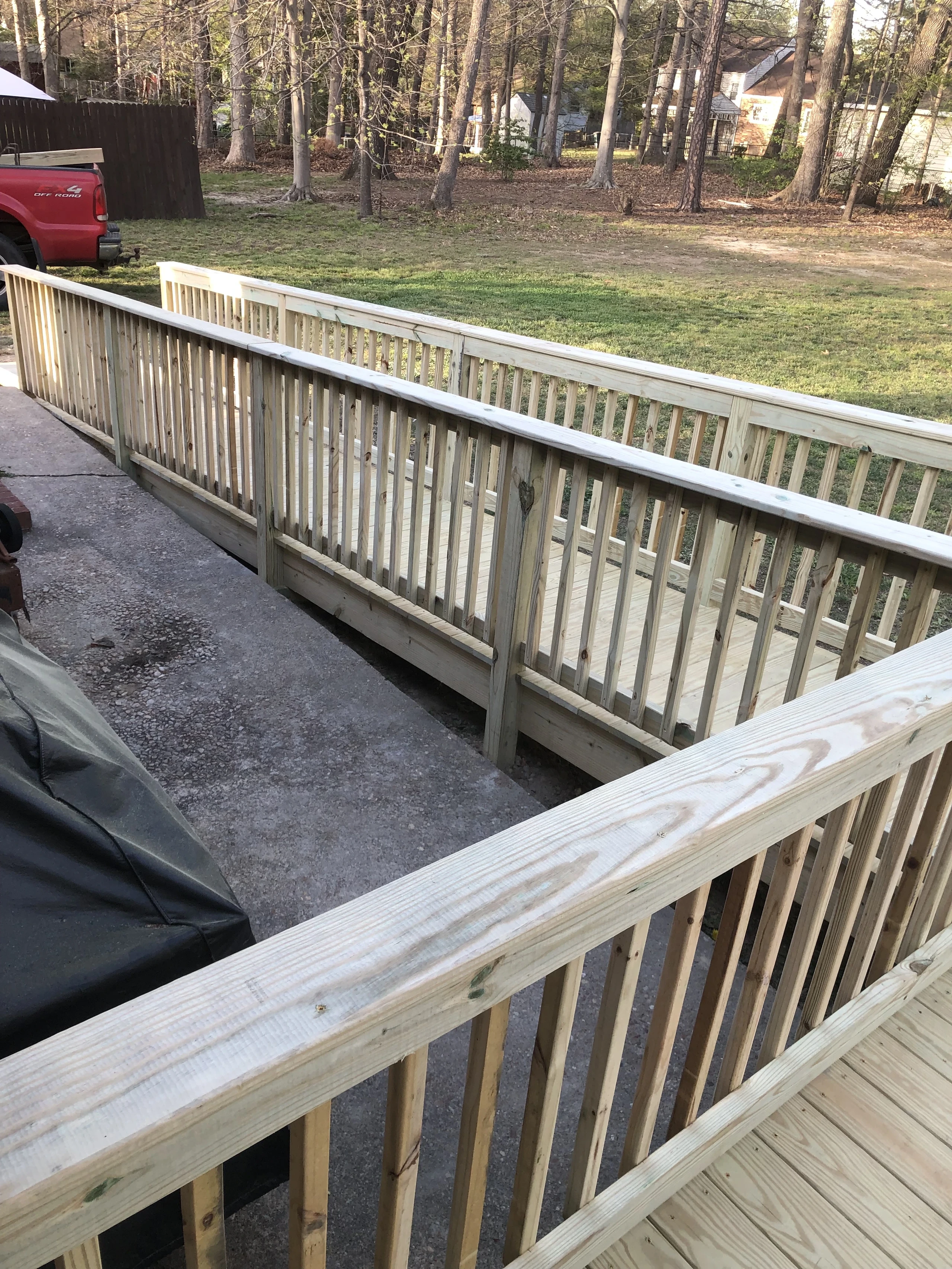 After photo 7 of the wheelchair ramp