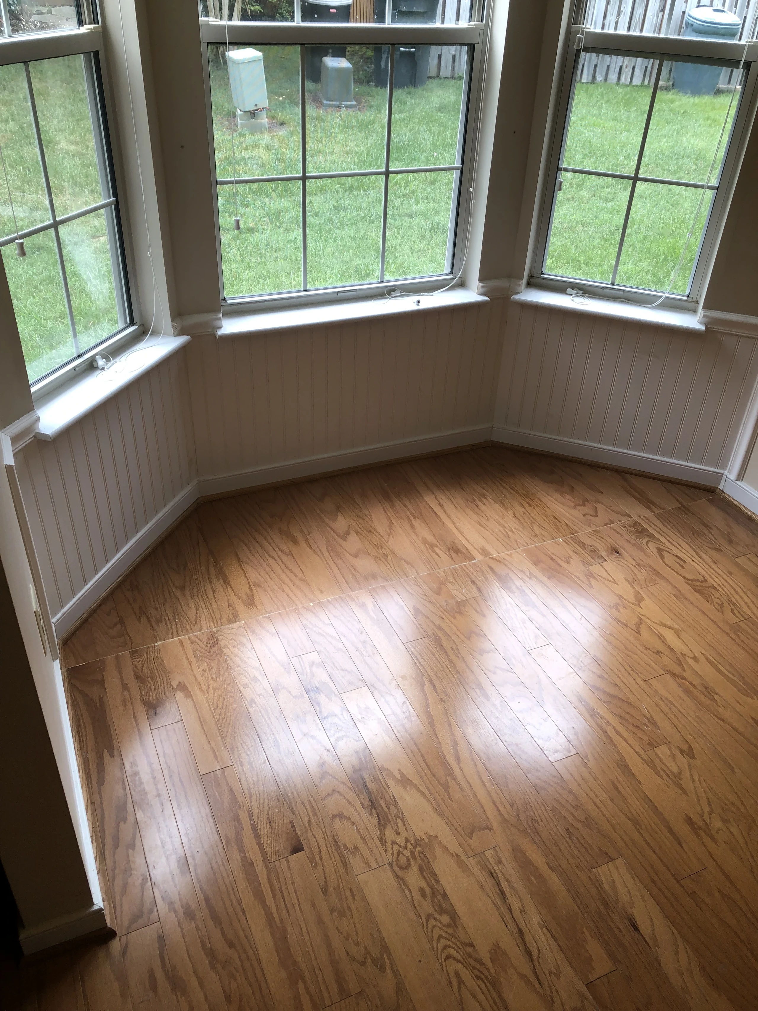 Sunroom Update after the work was completed